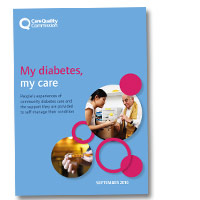 My diabetes, my care: Community diabetes care review My diabetes, my care: Community diabetes care review